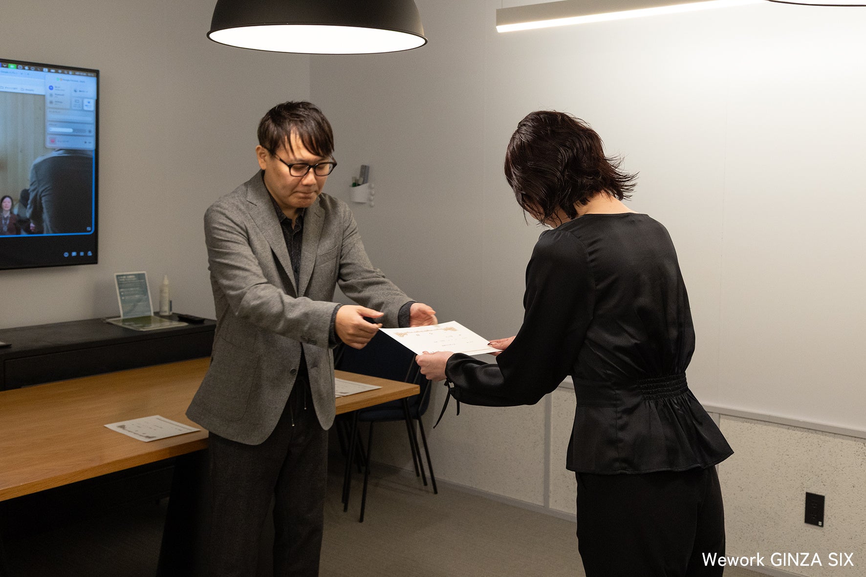 昇格内示式の様子3